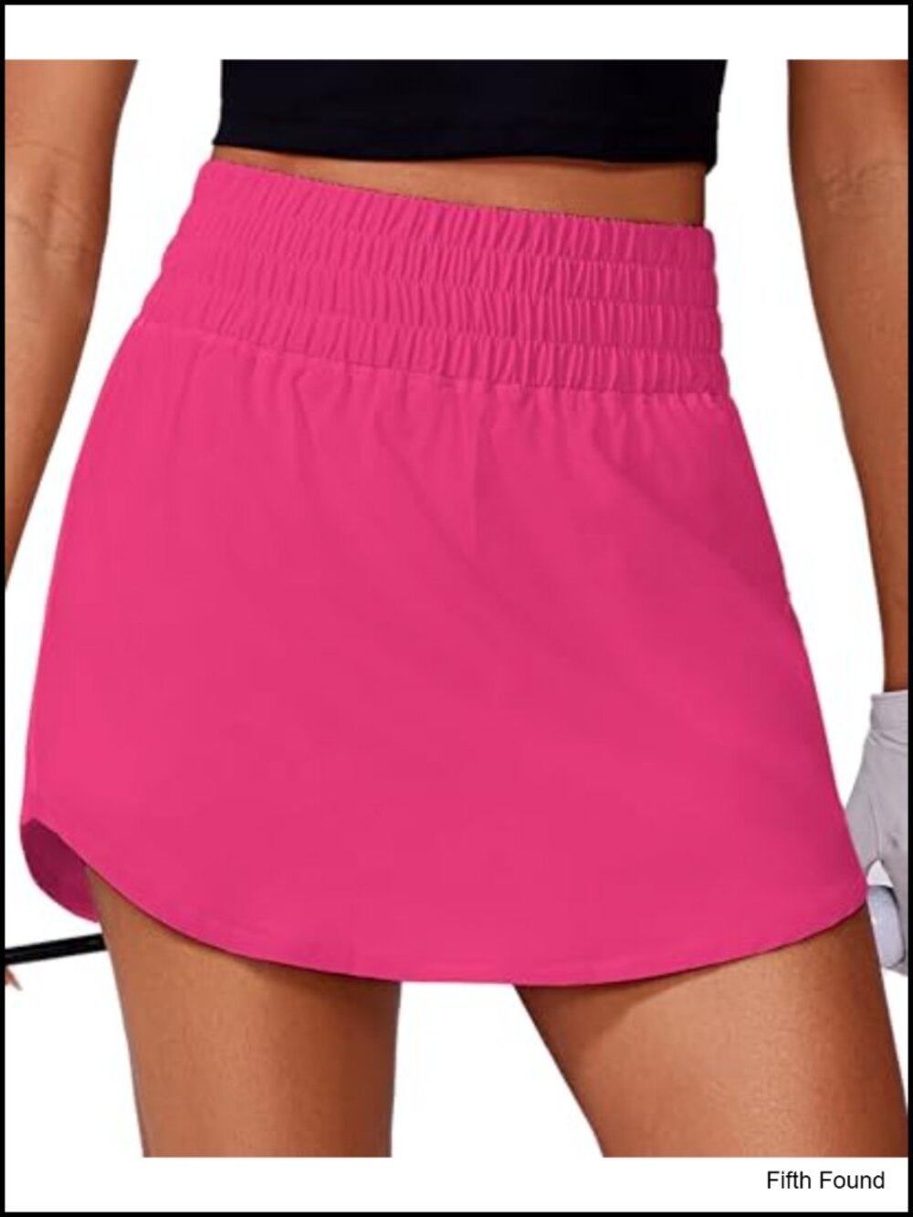 Women's Golf Skort High Waisted A-Line Curved Hem with Pockets